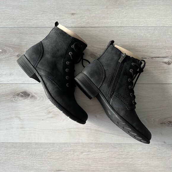 Earth Janel-QV Black Size 8 NWT IN BOX - Picture 5 of 7